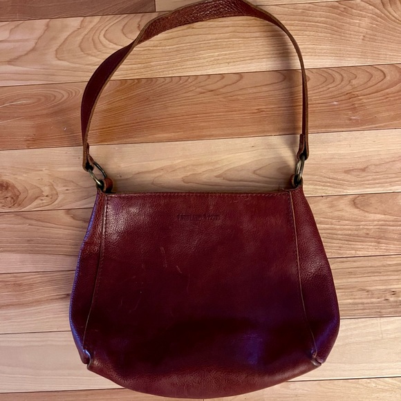 Portland Leather Goods Triangle Shoulder Bag - Picture 1 of 5